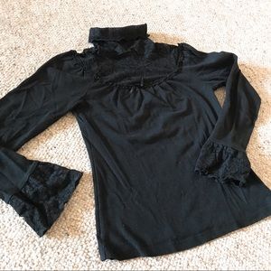Black Lace Long Sleeve